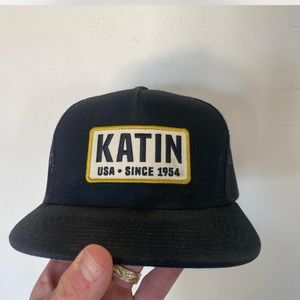 Black Katin trucker hat